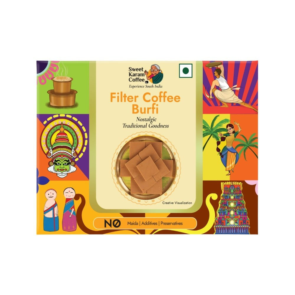 Filter Coffee Burfi by Sweet Karam Coffee : 1 unit