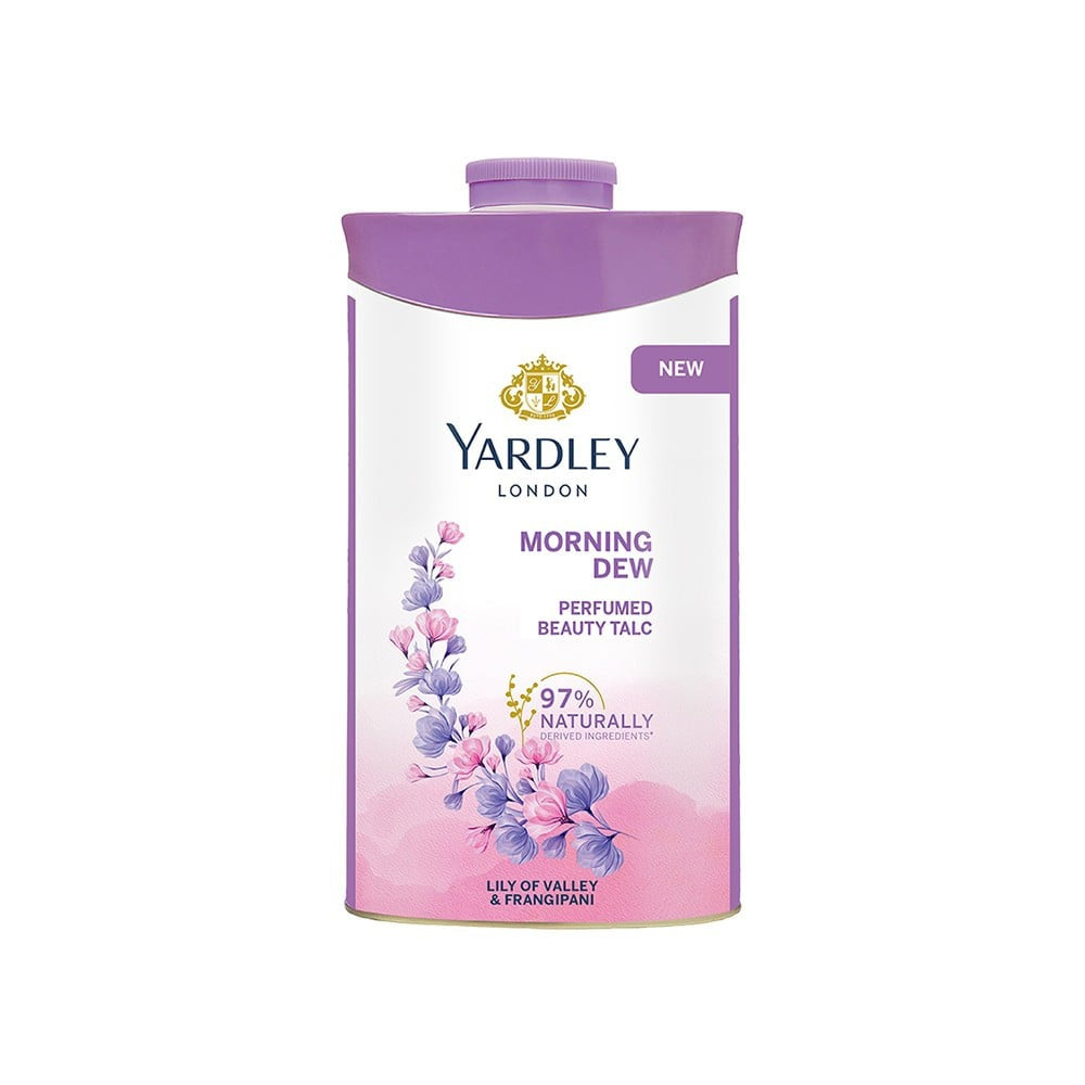 Yardley London Morning Dew Perfumed Talcum Powder : 250 g