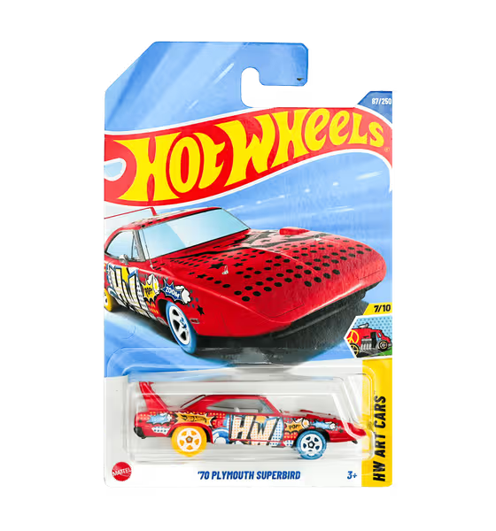 70 Plymouth Superbird (Red) – Hot Wheels 2025 by Mattel