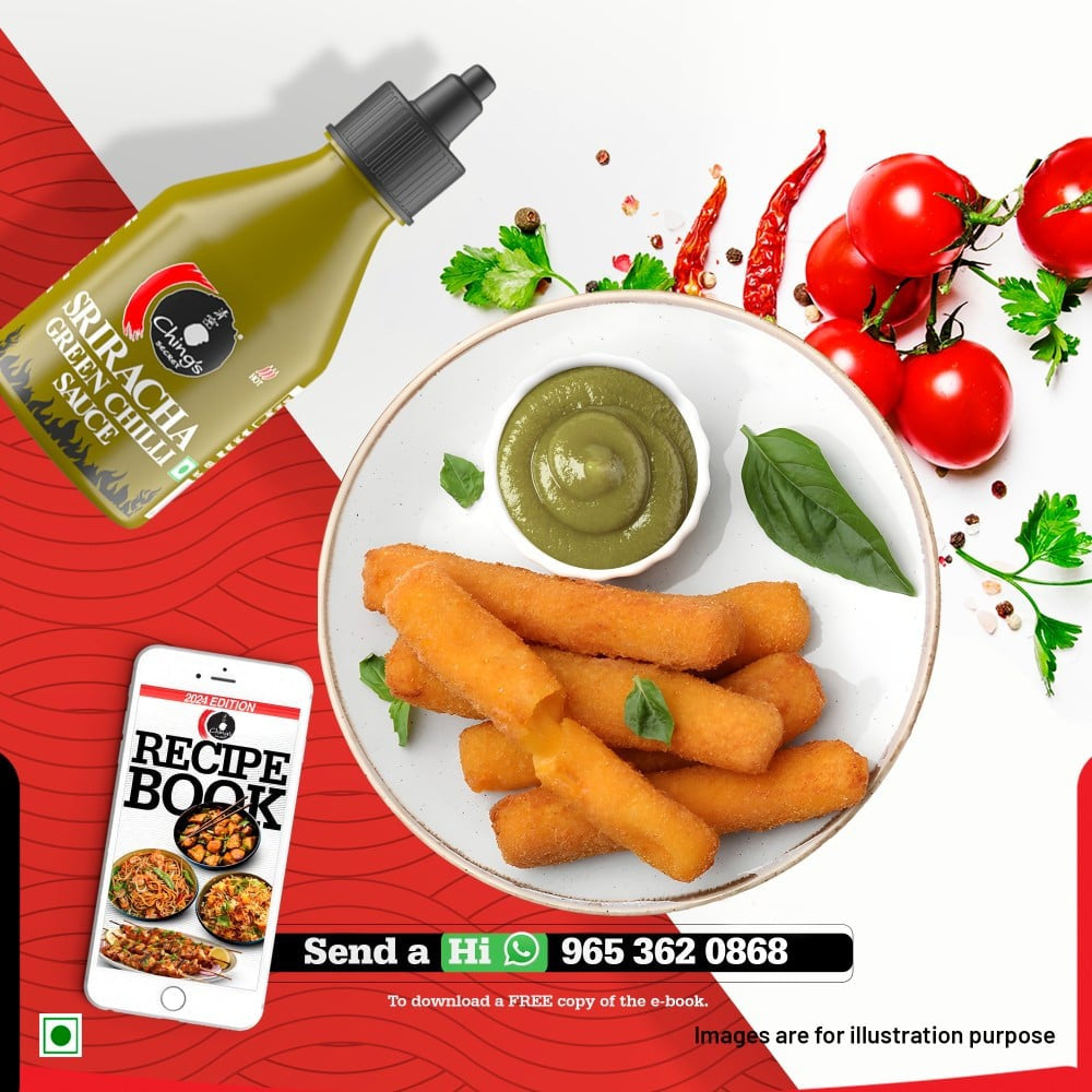 Ching's Secret Sriracha Green Chilli Sauce : 225 g