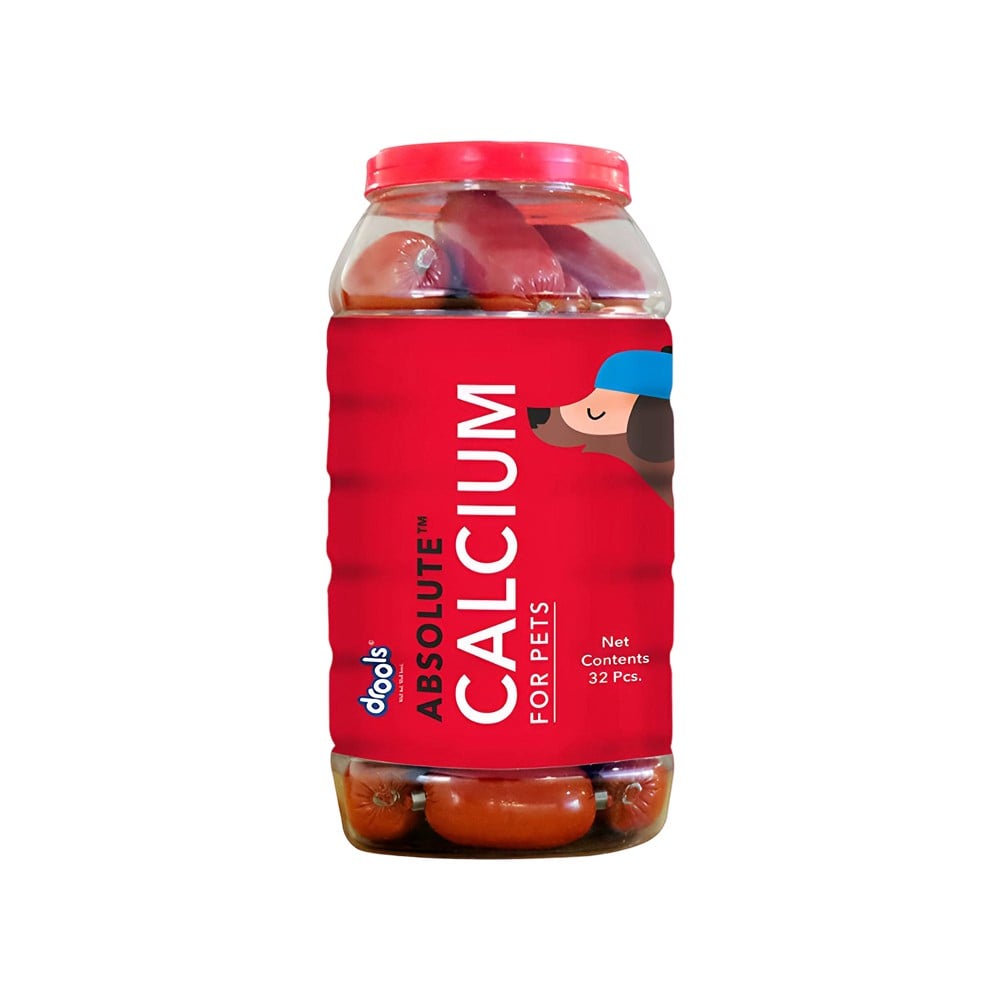 Drools Absolute Calcium Pet Supplement : 32 pieces