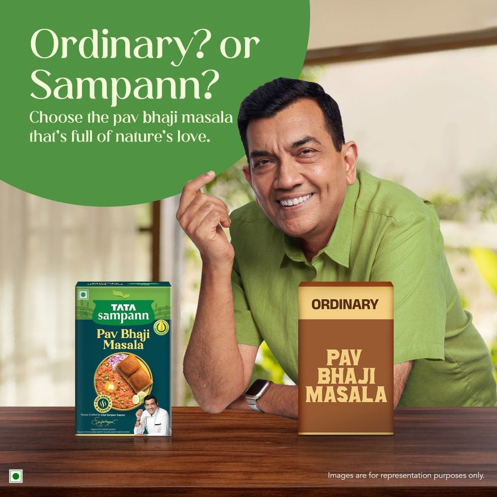 Tata Sampann Pav Bhaji Masala with Natural Oils : 100 g