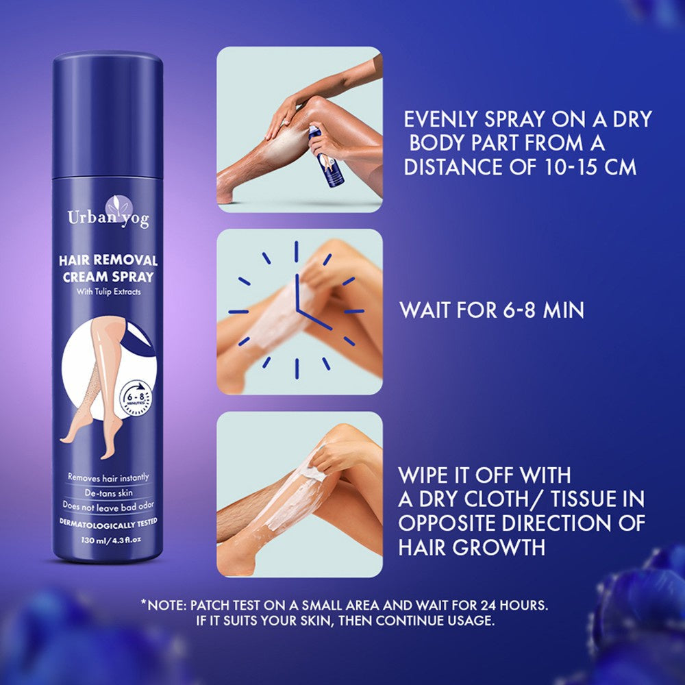 Urban Yog Hair Removal Spray : 130 ml