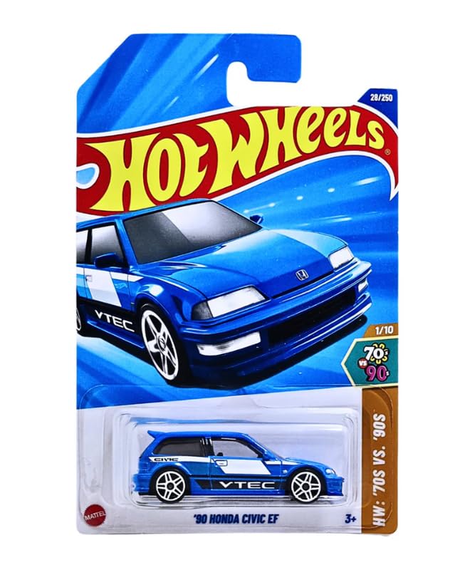 90 Honda Civic EF – Hot Wheels 2024 by Mattel