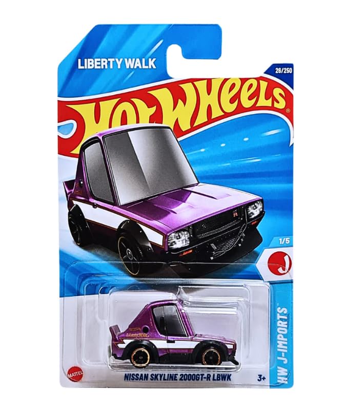 Nissan Skyline 2000GT-R LBWK Liberty Walk – Hot Wheels 2024 by Mattel