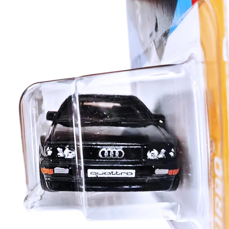 87 Audi Quattro (Black) Die-Cast Model by Mattel