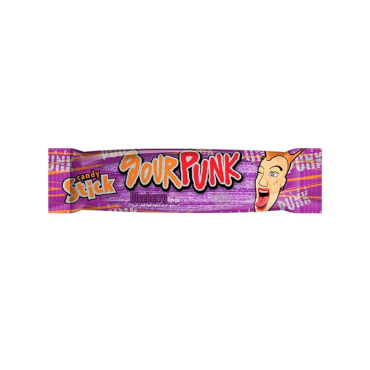 Sour Punk Blueberry Candy Stick : 40 g
