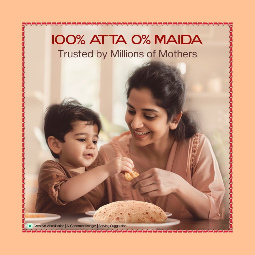 Aashirvaad Shudh Chakki Atta (100% Atta, 0% Maida) : 5 kg