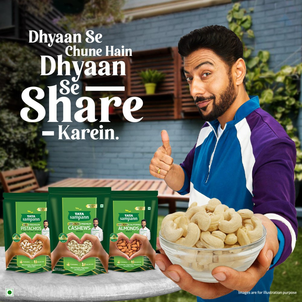 Tata Sampann Cashew (100% Pure Premium) : 500 g