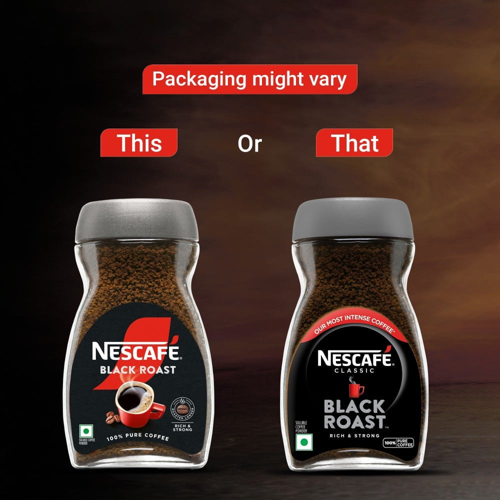 Nescafe Classic Black Roast Coffee (Rich & Strong) : 90 g