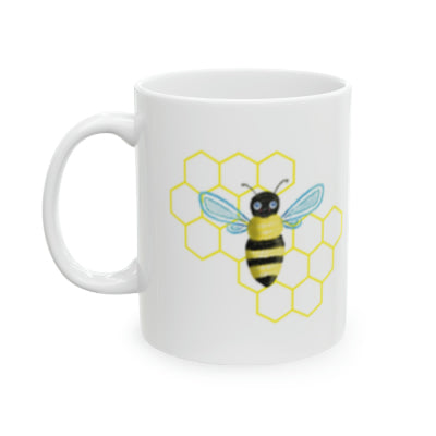 Busy Bee: Printed Ceramic Mug - Prithvi Enterprises