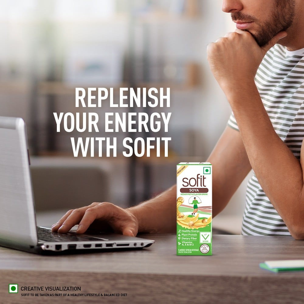 Sofit Natural Soy Beverage : 180 ml
