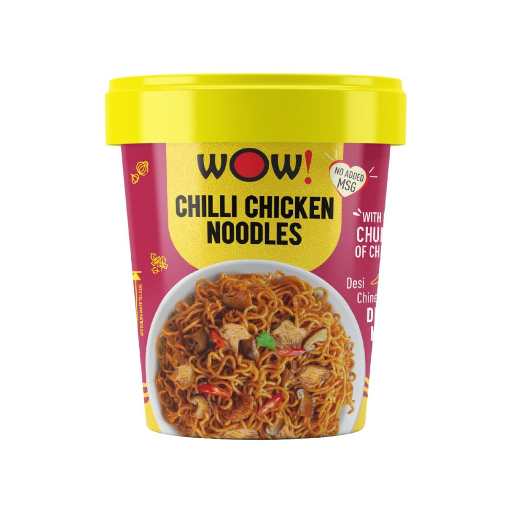 Wow! Chilli Chicken Cup Noodles - Pack of 2 : 2 x 90 g