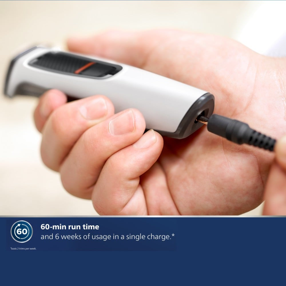 Philips MG3721/65 7 in 1 Multi Grooming Trimmer Kit (White) : 1 unit