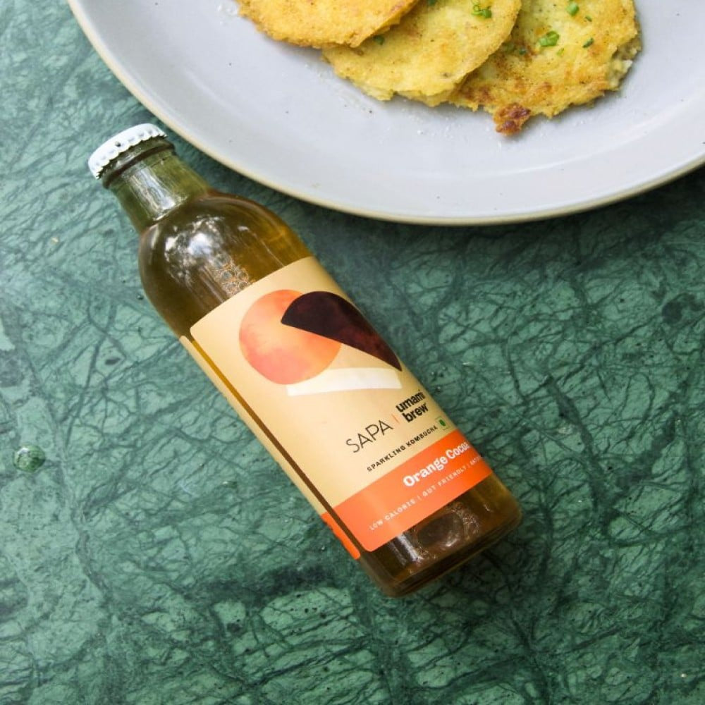 Umami Brew Sparkling Kombucha (Orange Cacao) : 250 ml
