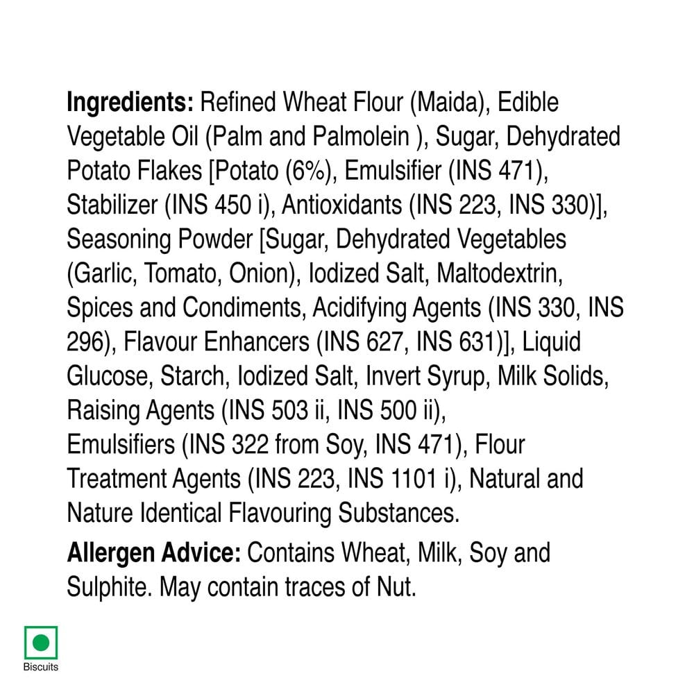 Unibic Snappers Potato Crackers (Indi Spice) : 300 g