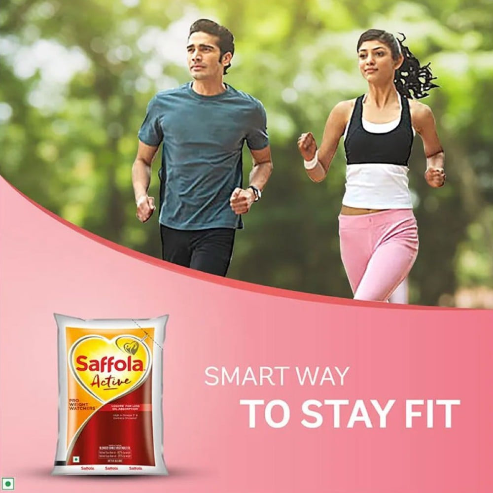 Saffola Active Pro Weight Watchers Edible Oil : 1 ltr