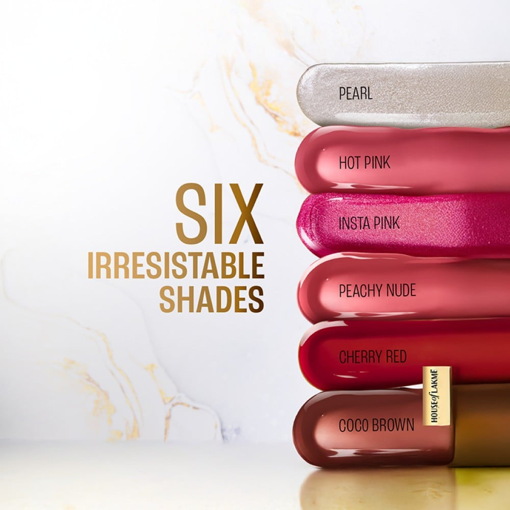 Lakme Superglow Vit C Lip Gloss (Hot Pink C6) : 2.5 ml