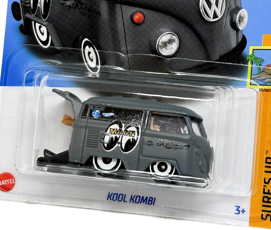 Kool Kombi - Moon Eyes (Grey) Die-Cast Model by Mattel