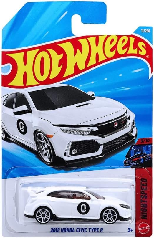 2018 Honda Civic Type R (White) – Hot Wheels by Mattel - Imported (B Case)