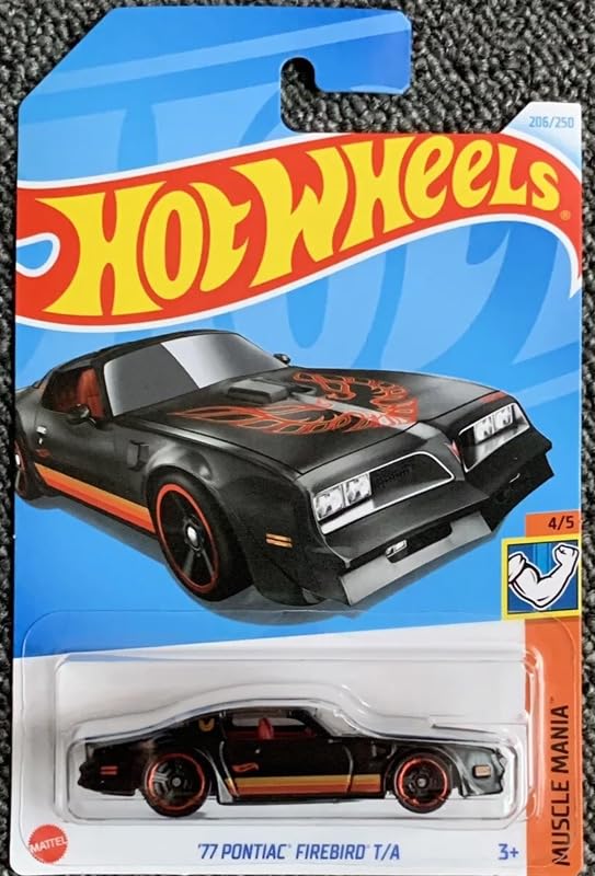 77 Pontiac Firebird T/A Die-Cast Model by Mattel