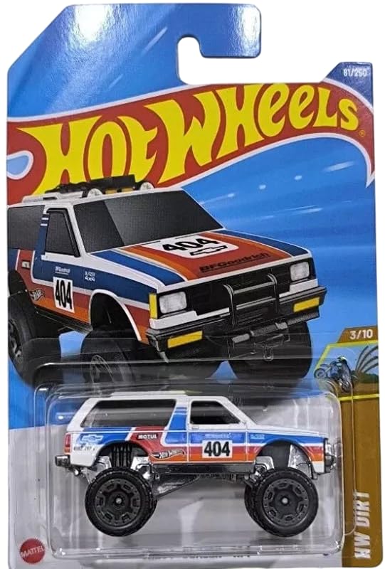 Chevy Blazer 4x4 (White) – Hot Wheels by Mattel - Imported