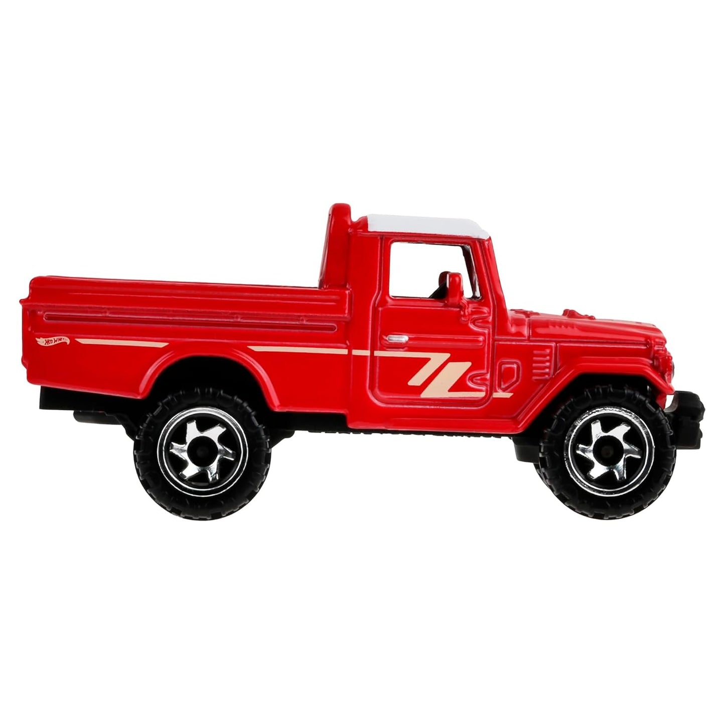 Toyota Land Cruiser (Red) – Hot Wheels 2025 by Mattel (Silver Series)