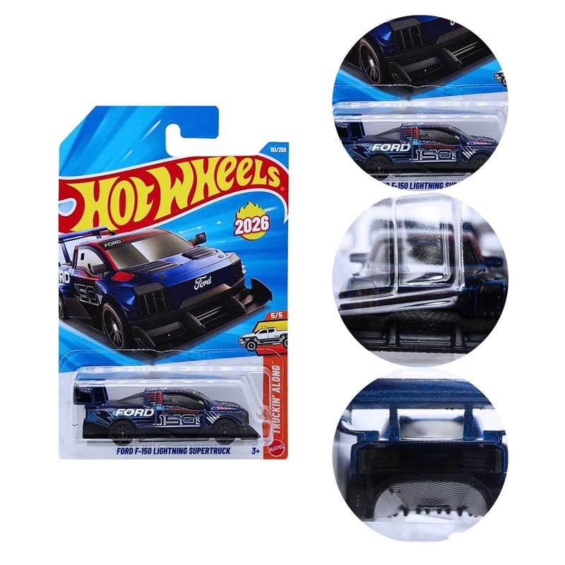 Ford F-150 Lightning Supertruck (Blue) – Hot Wheels 2026 by Mattel