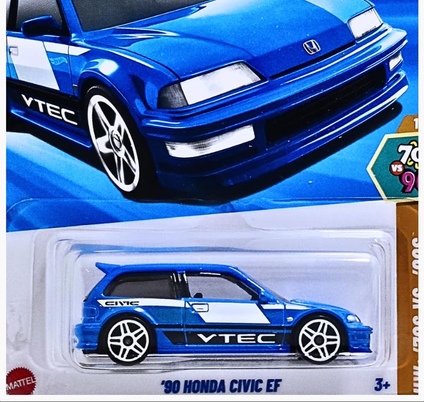 90 Honda Civic EF – Hot Wheels 2024 by Mattel