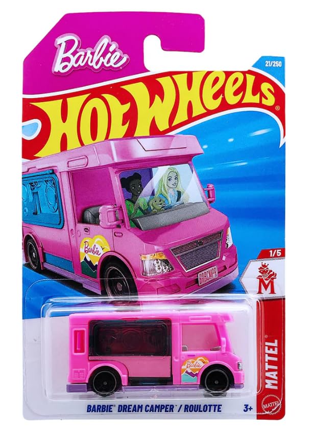 Barbie Dream Camper / Roulotte (Pink) – Hot Wheels by Mattel - Imported (B Case)