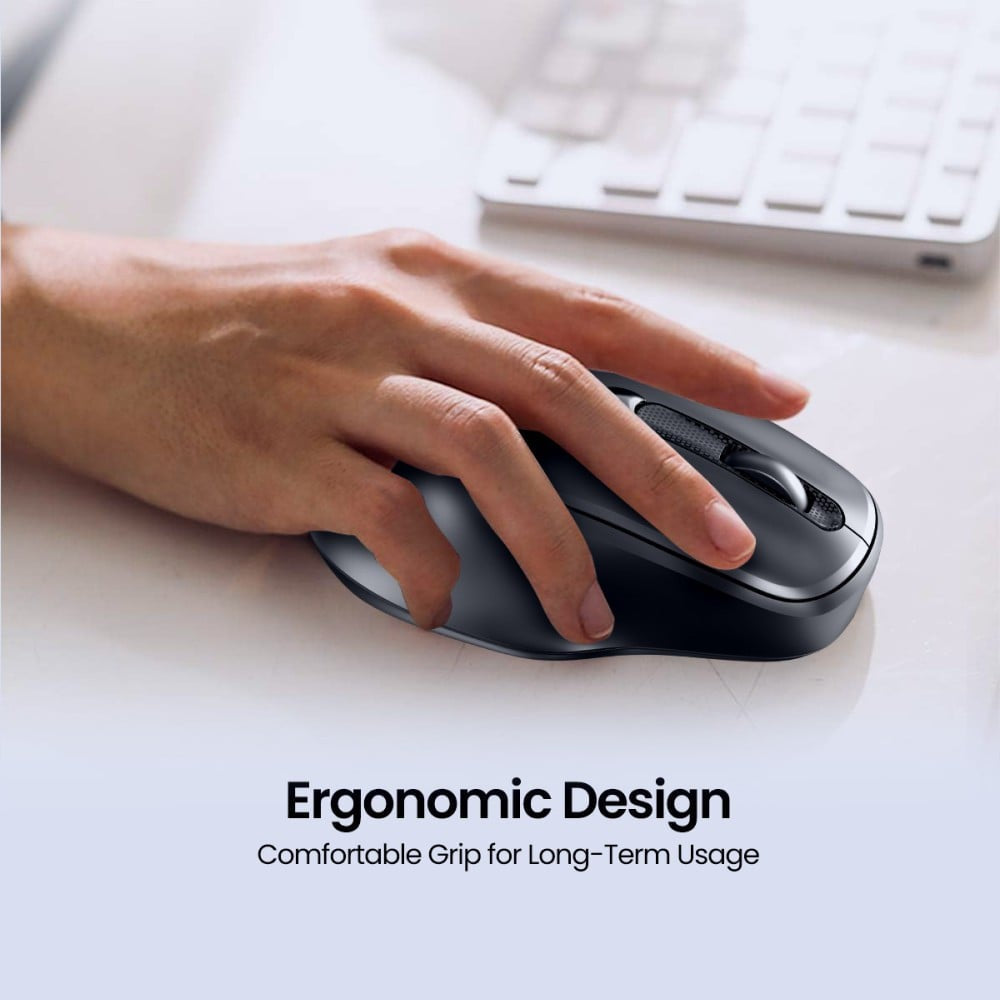 Portronics Toad 7 Rechargeable Wireless Mouse Wireless Mouse (Black) : 1