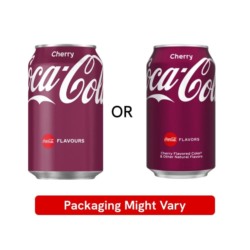 Coca-Cola Cherry Flavoured Soft Drink : 330 ml