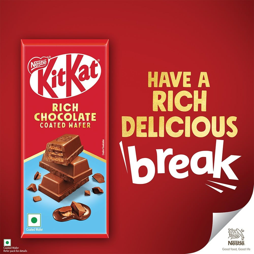 Nestle KitKat Rich Coated Wafer Chocolate : 50 g