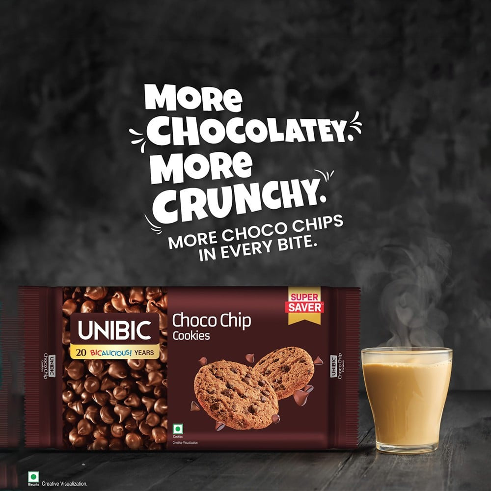 Unibic Choco Chip Cookies : 500 g