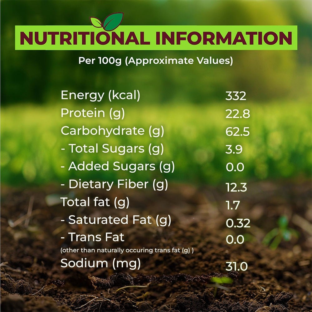 Aashirvaad 100% Organic Urad Dal (Dhuli) Split : 1 kg