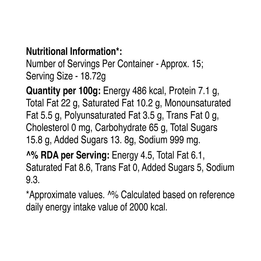Unibic Snappers Potato Crackers (Indi Spice) : 300 g