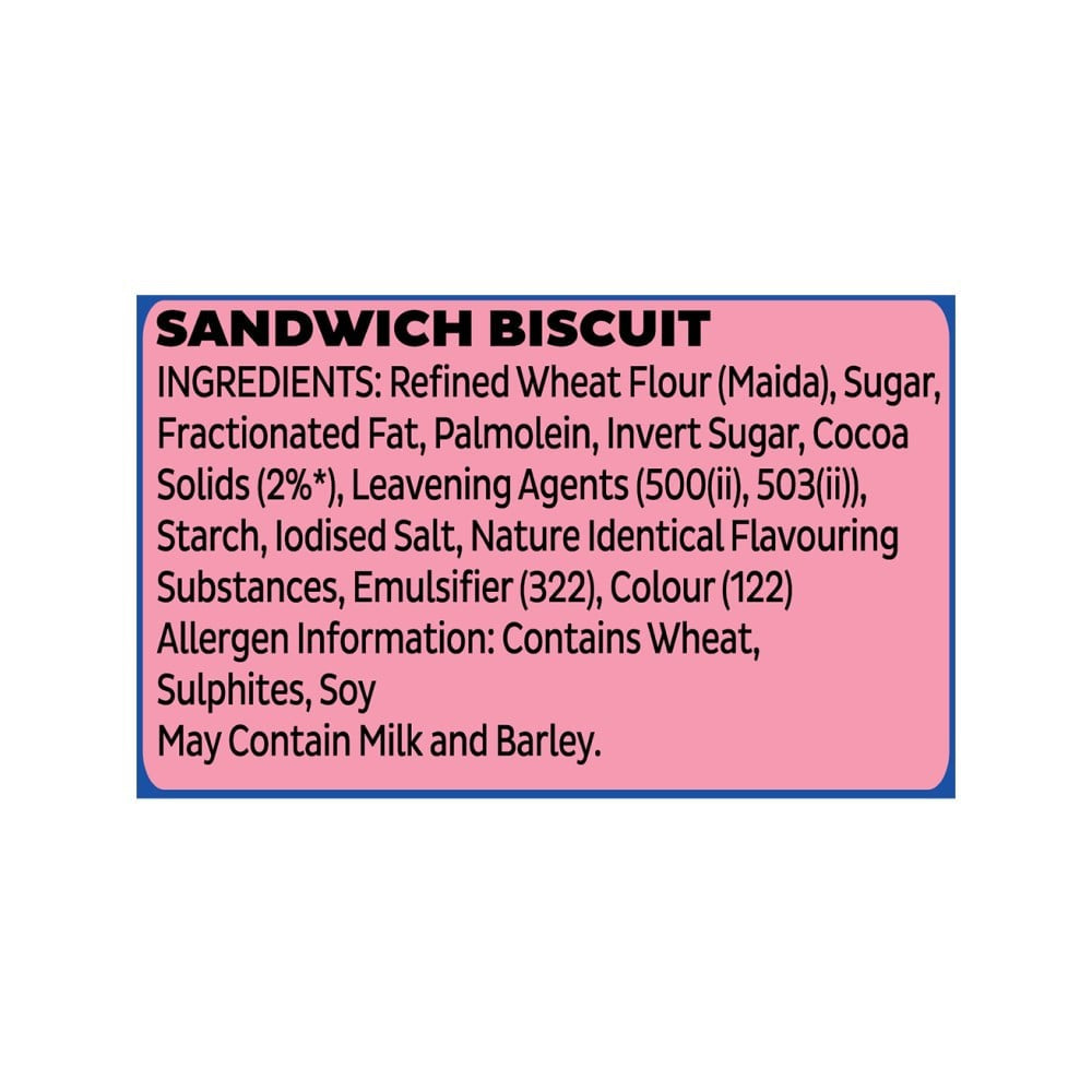 Cadbury Oreo Pokemon Strawberry Flavour Sandwich Cream Biscuits - Pack of 2 : 2 x 113.75 g