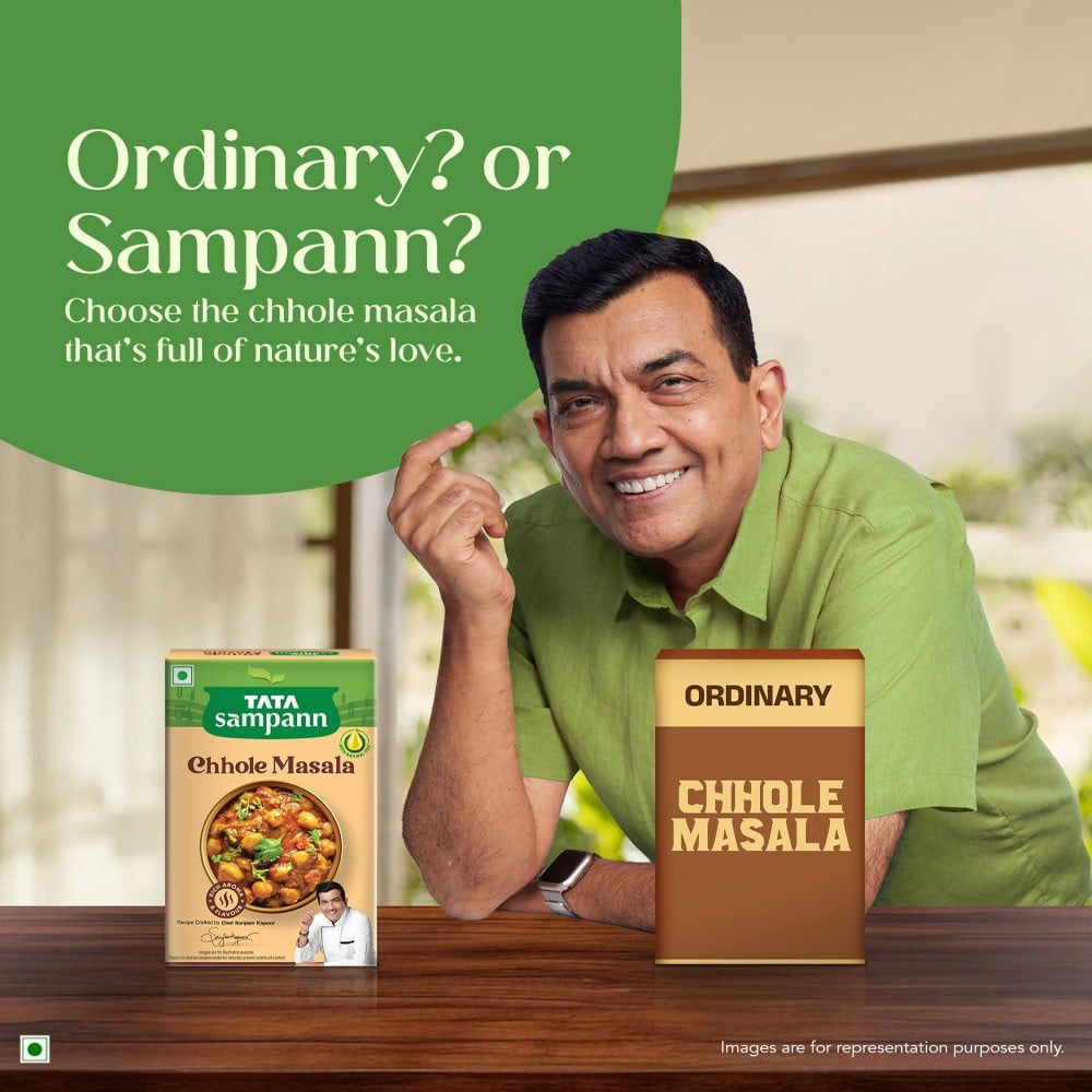 Tata Sampann Chole Masala with Natural Oils : 100 g