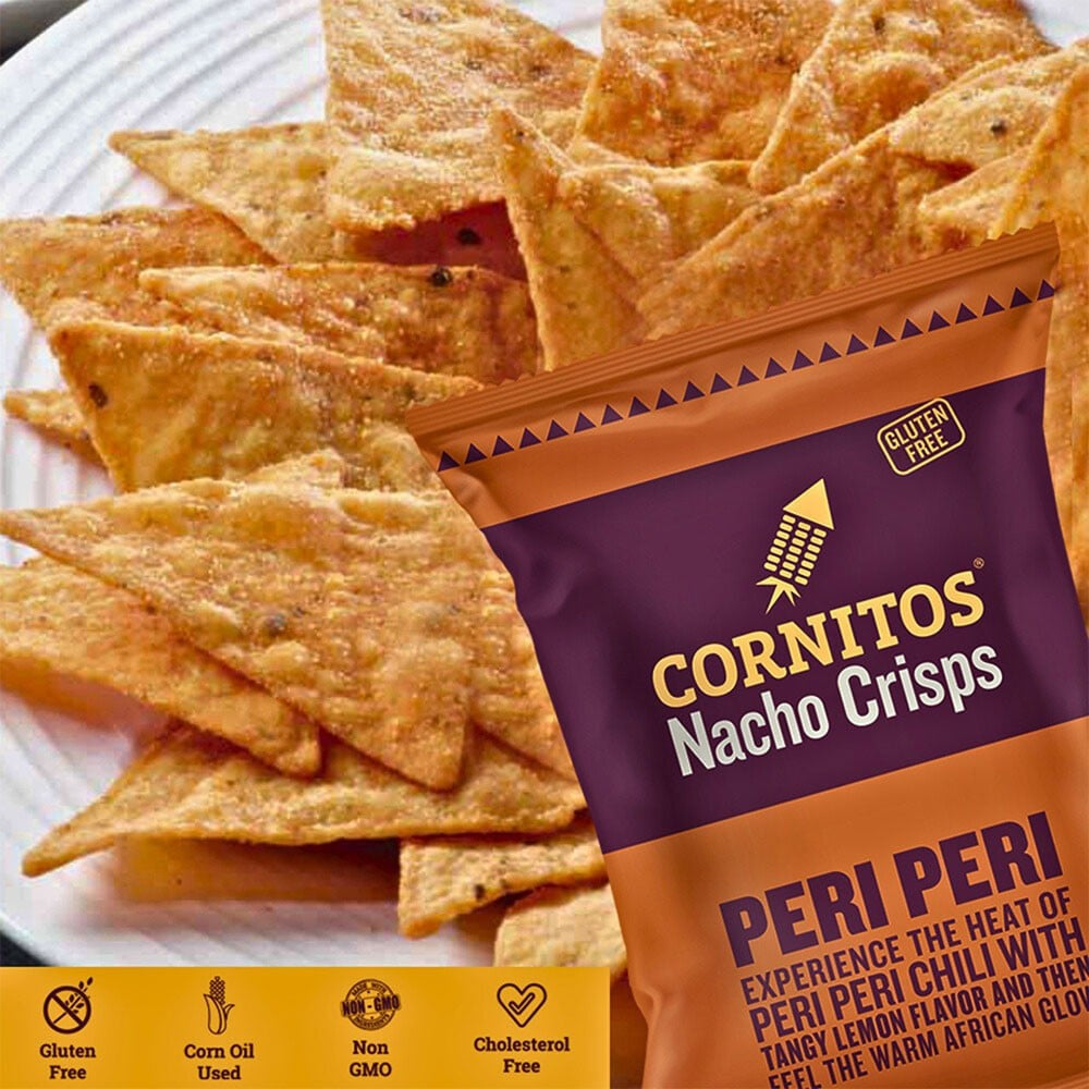 Cornitos Peri Peri Nachos : 150 g