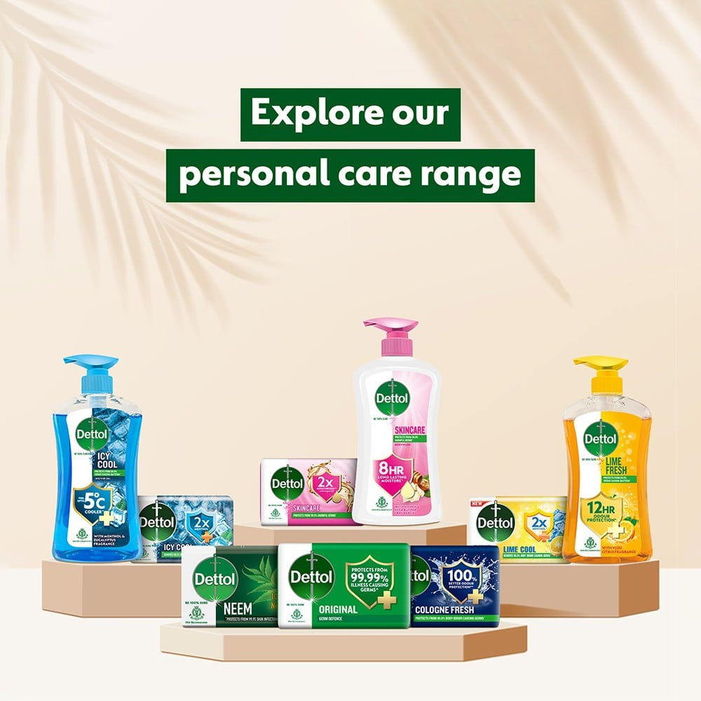 Dettol Original Soap : 4 x 100 g