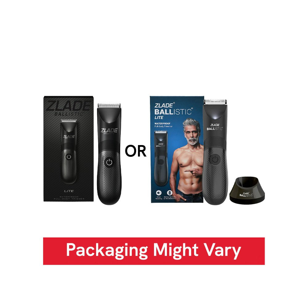 Zlade Ballistic Lite Waterproof Male Body Trimmer (Black) : 1 unit