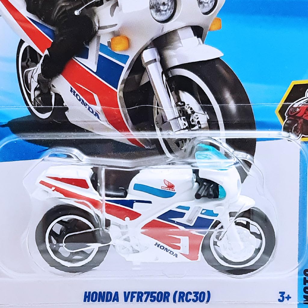 Honda VFR750R (RC30) (White) – Hot Wheels 2025 by Mattel