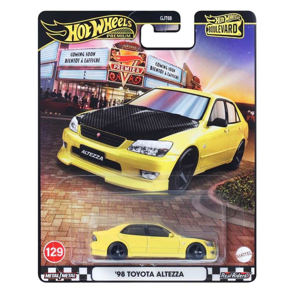 ’98 Toyota Altezza (Yellow) – Hot Wheels Boulevard Premium 2025 by Mattel