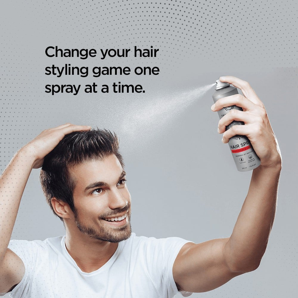 The Man Company Instant Grip Styling Men's Hair Spray : 250 ml