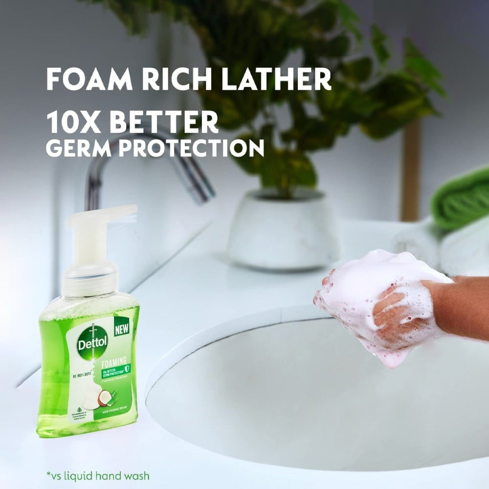 Dettol Aloe Coconut Foaming Handwash : 700 ml