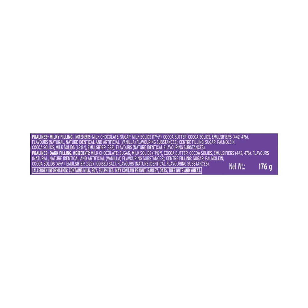 Cadbury Dairy Milk Silk Pralines Chocolate Gift Pack - Pack of 2 : 2 x 176 g