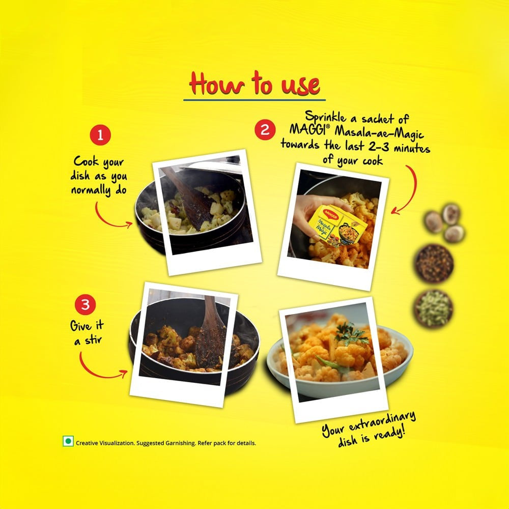 Maggi Masala-ae-Magic Sabzi Masala : 72 g