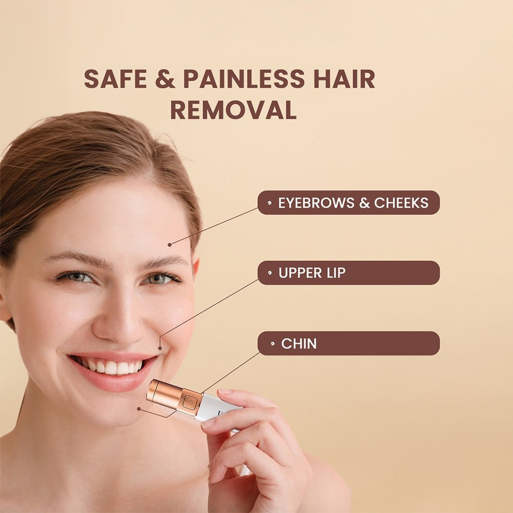 Urban Yog Electric Facial Hair Remover for Women (3 W) : 1 unit