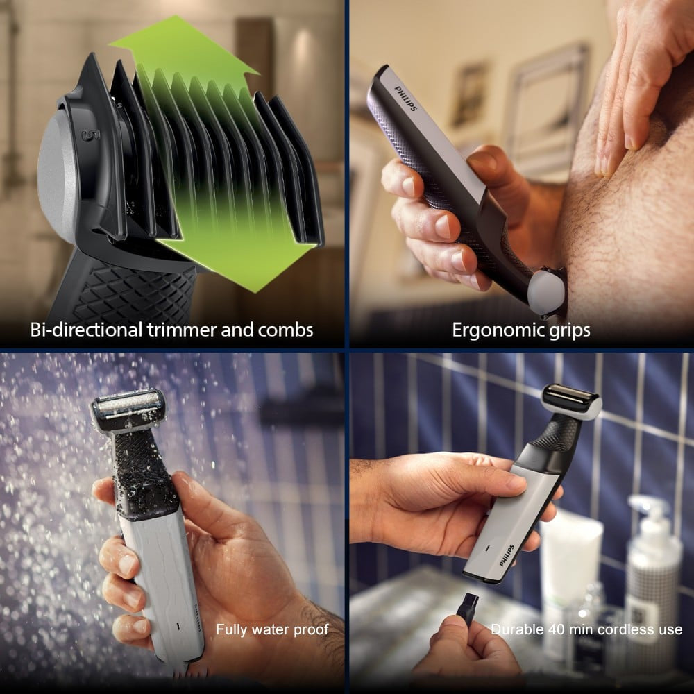 Philips BG3007/01 Bodygroom New Groin & Body Trimmer : 1 unit