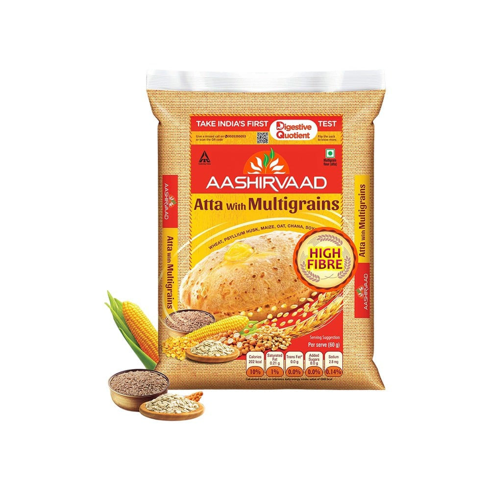 Aashirvaad Multigrain Atta : 5 kg
